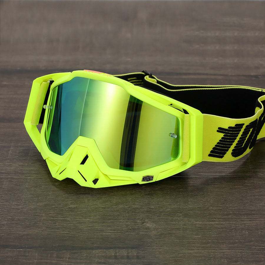 KTVMOTO Cool dark green impact-resistant motorcycle goggles-H11