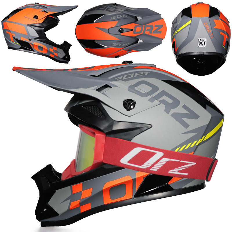 KTVMOTO Motorcycle Rally and Off-Road Racing Helmet-I222