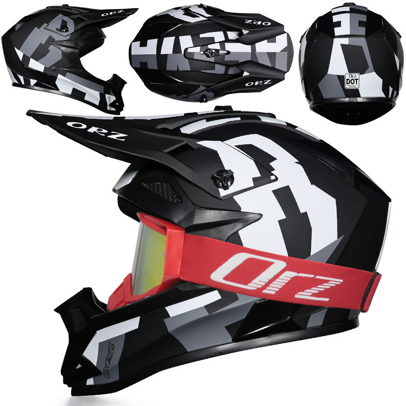 KTVMOTO Motorcycle Rally and Off-Road Racing Helmet-I222