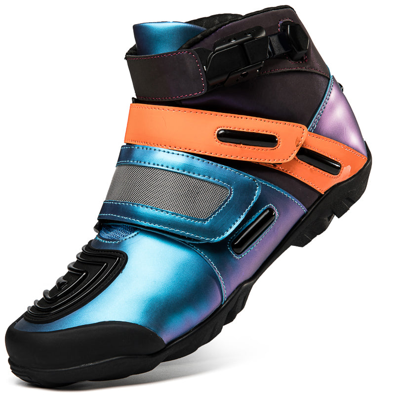 Microfiber Leather Cycling Foot Protection Shoes - K16