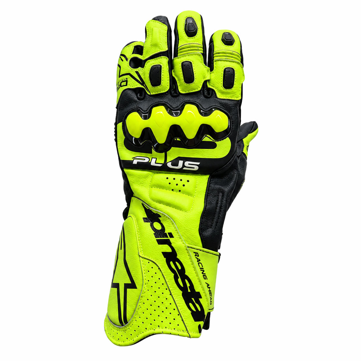 Touchscreen sheepskin motorcycle gloves-G91