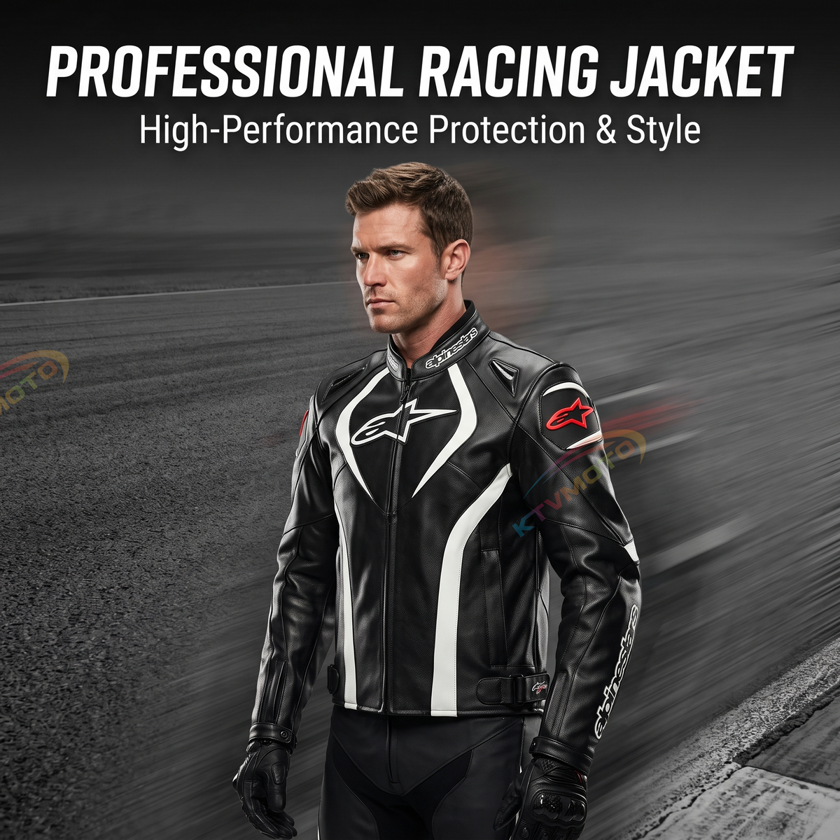 Motorcycle off-road riding jacket-J78