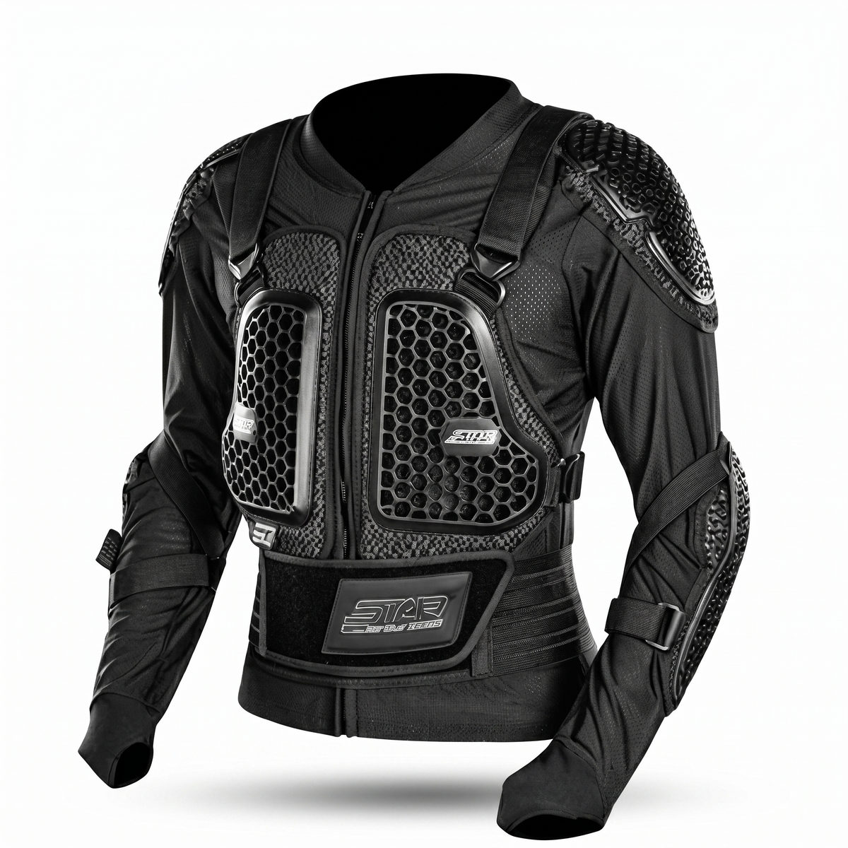 Breathable, impact-resistant, full-body protective armor - F15