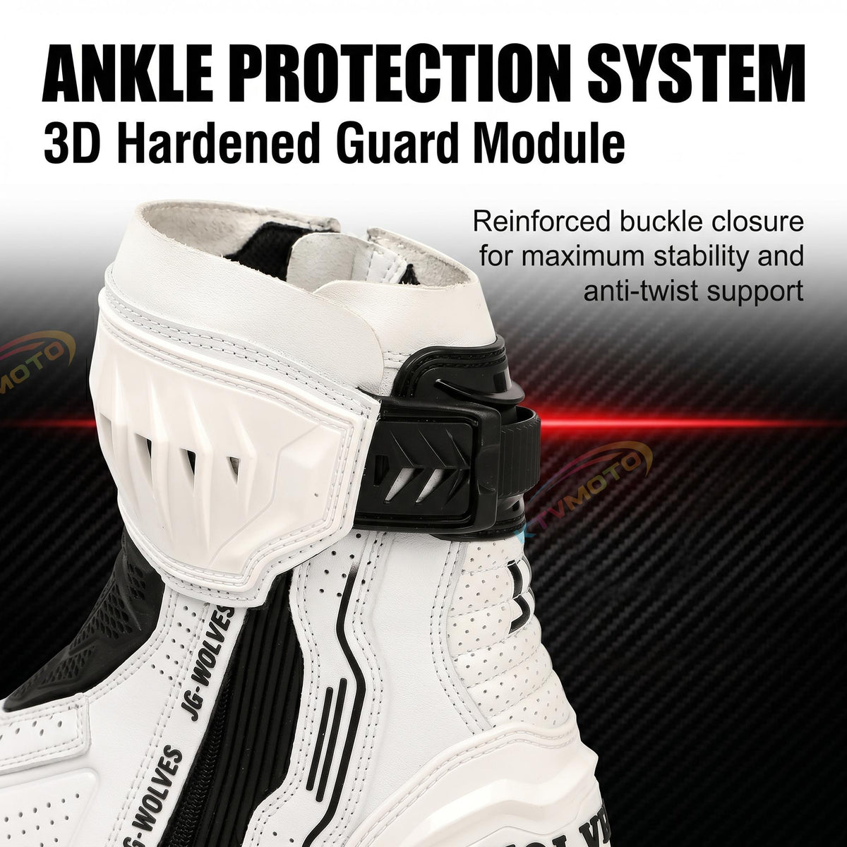 Motorcycle rally boots are breathable-K125