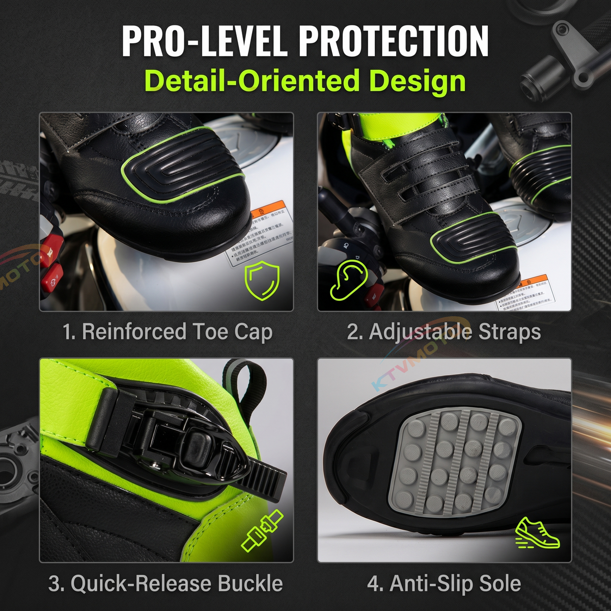 Motorcycle riding shoes outdoor-K115