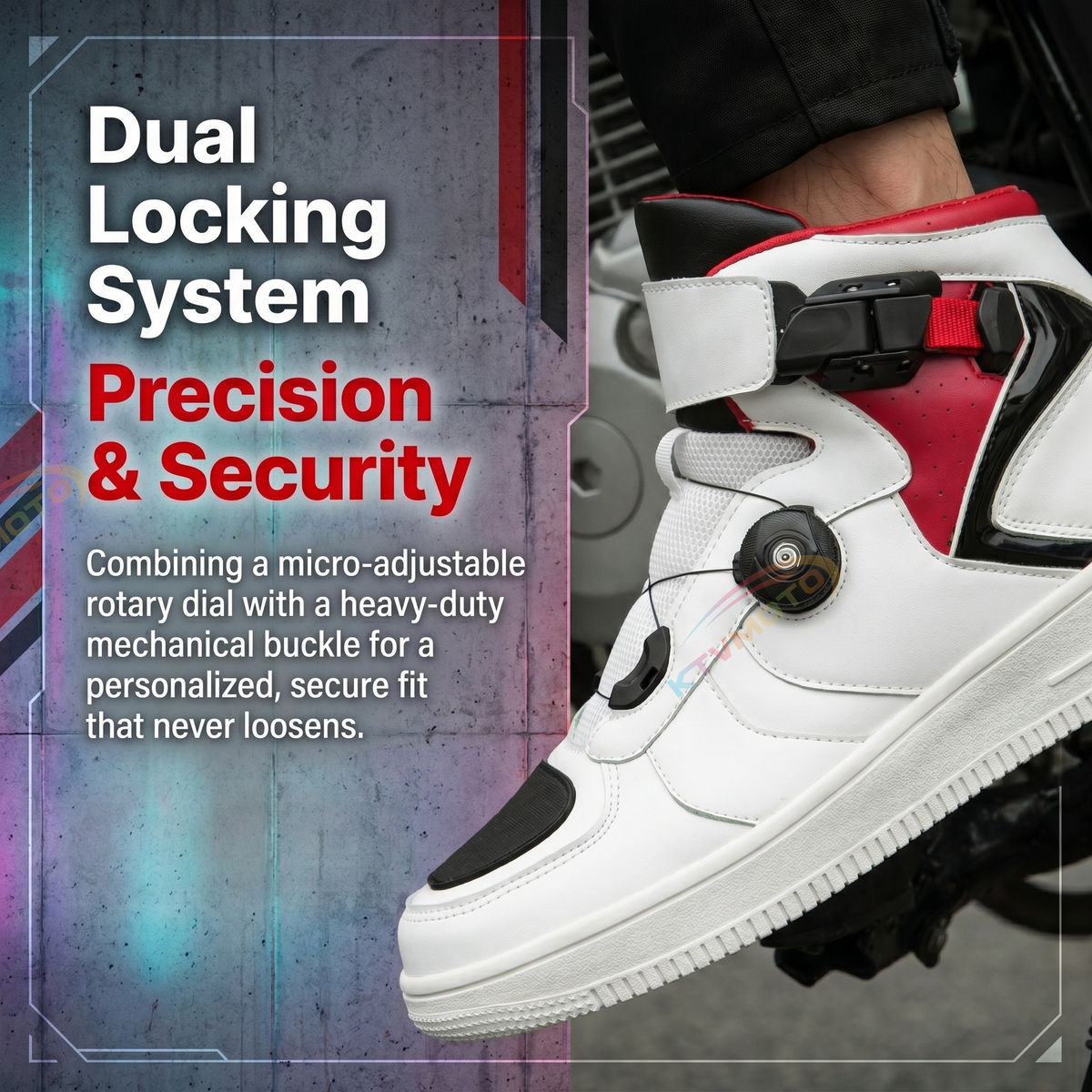 Motorcycle riding shoes-K112