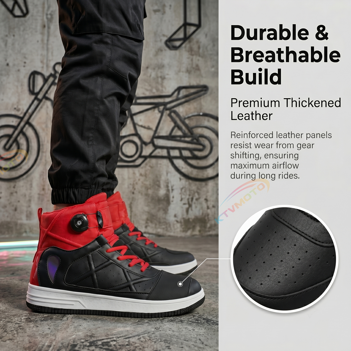 Motorcycle riding shoes-K113