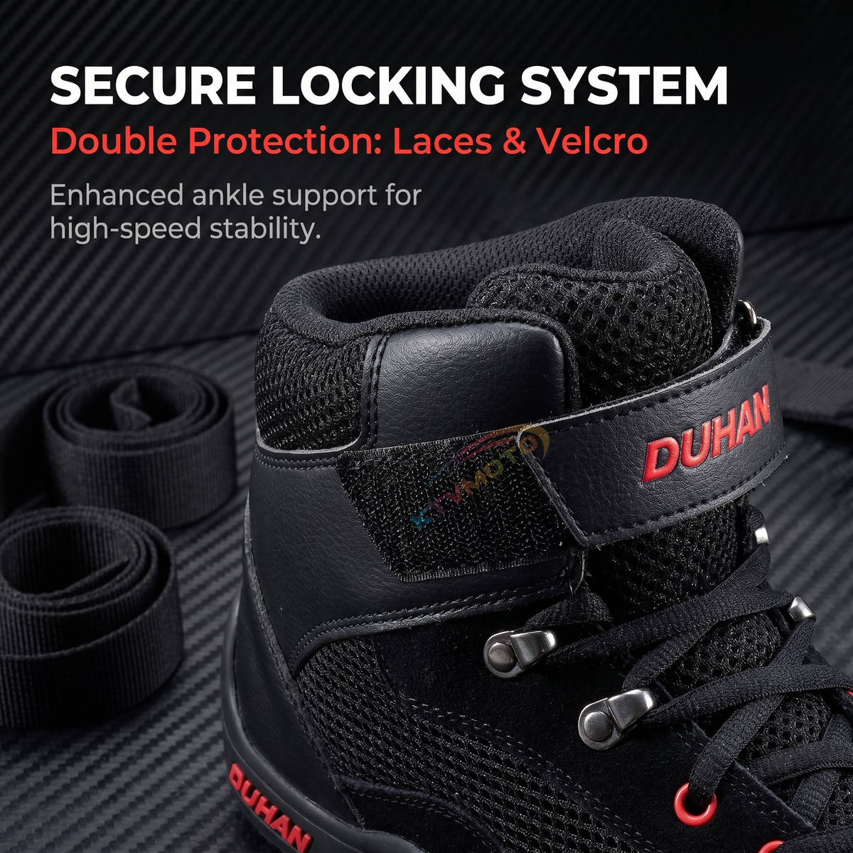 Breathable motorcycle riding boots-K162