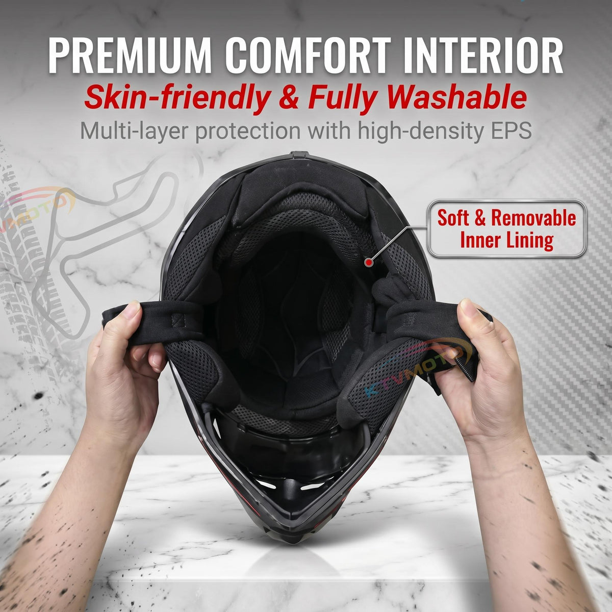 Breathable off-road motorcycle helmet-I05