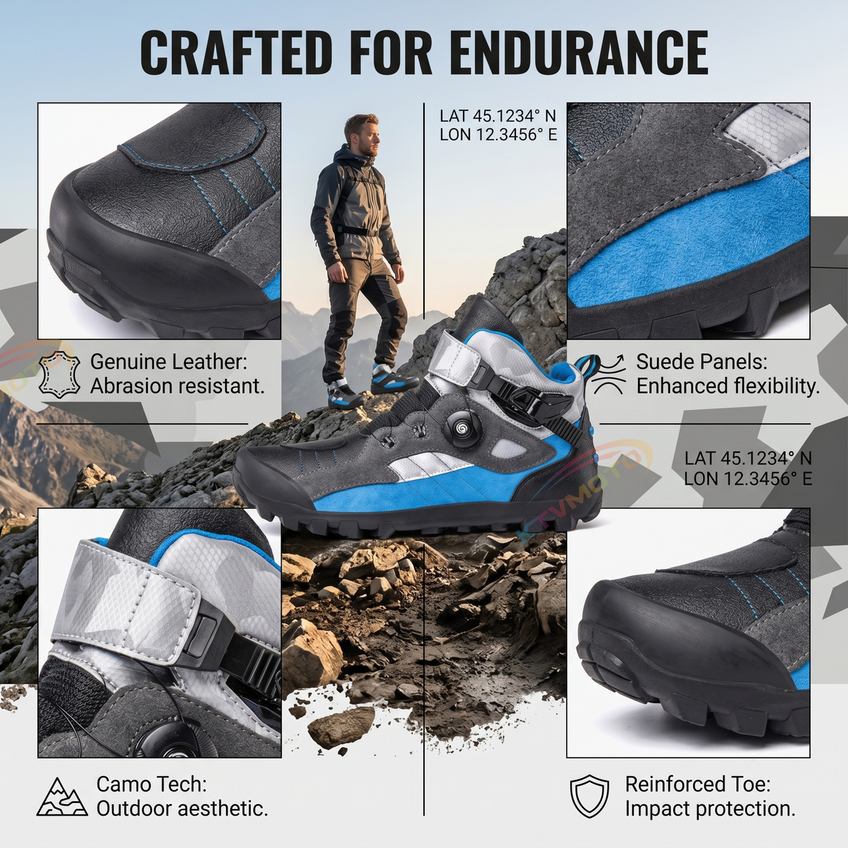 Cycling shoes without clipless-K117