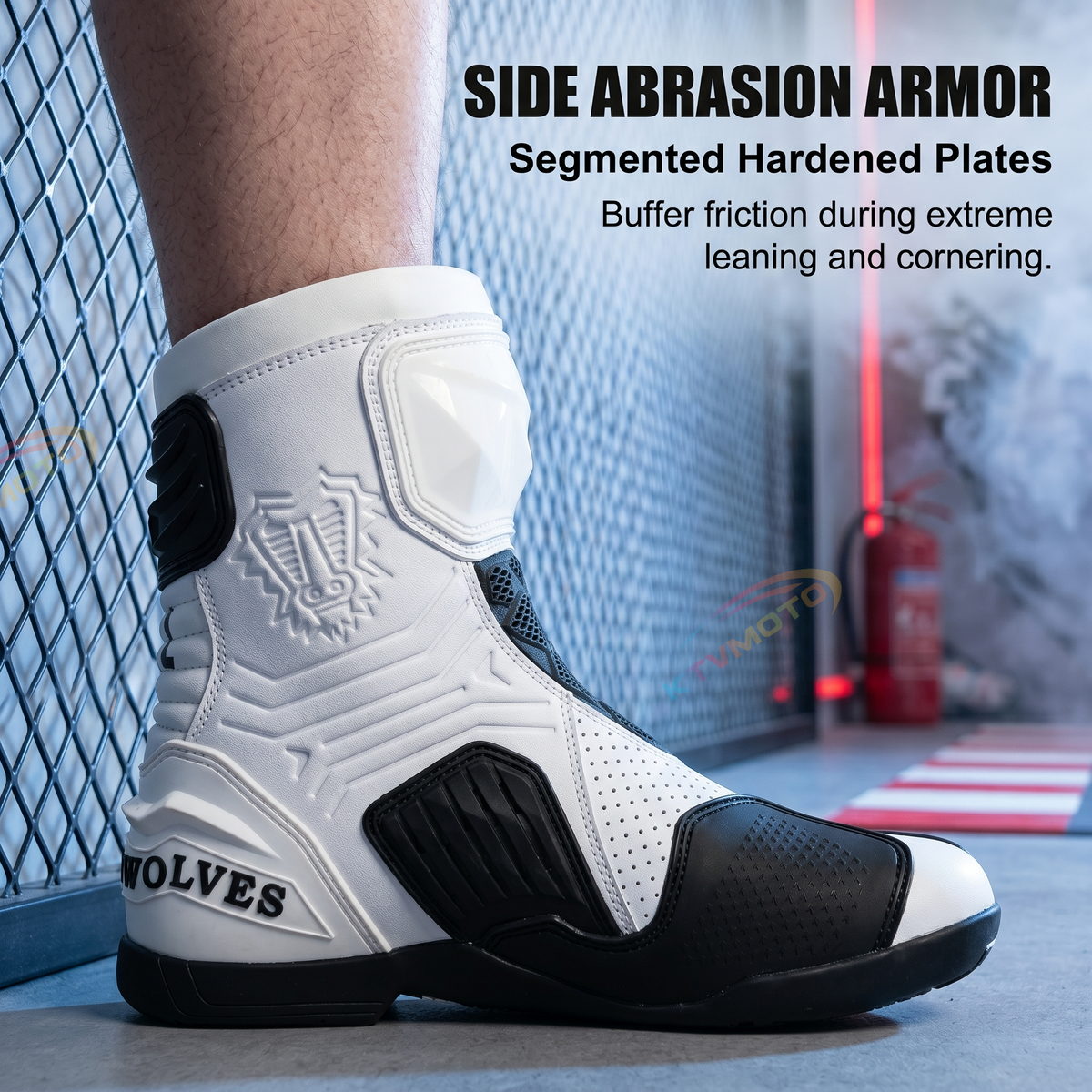 Motorcycle rally boots are breathable-K125