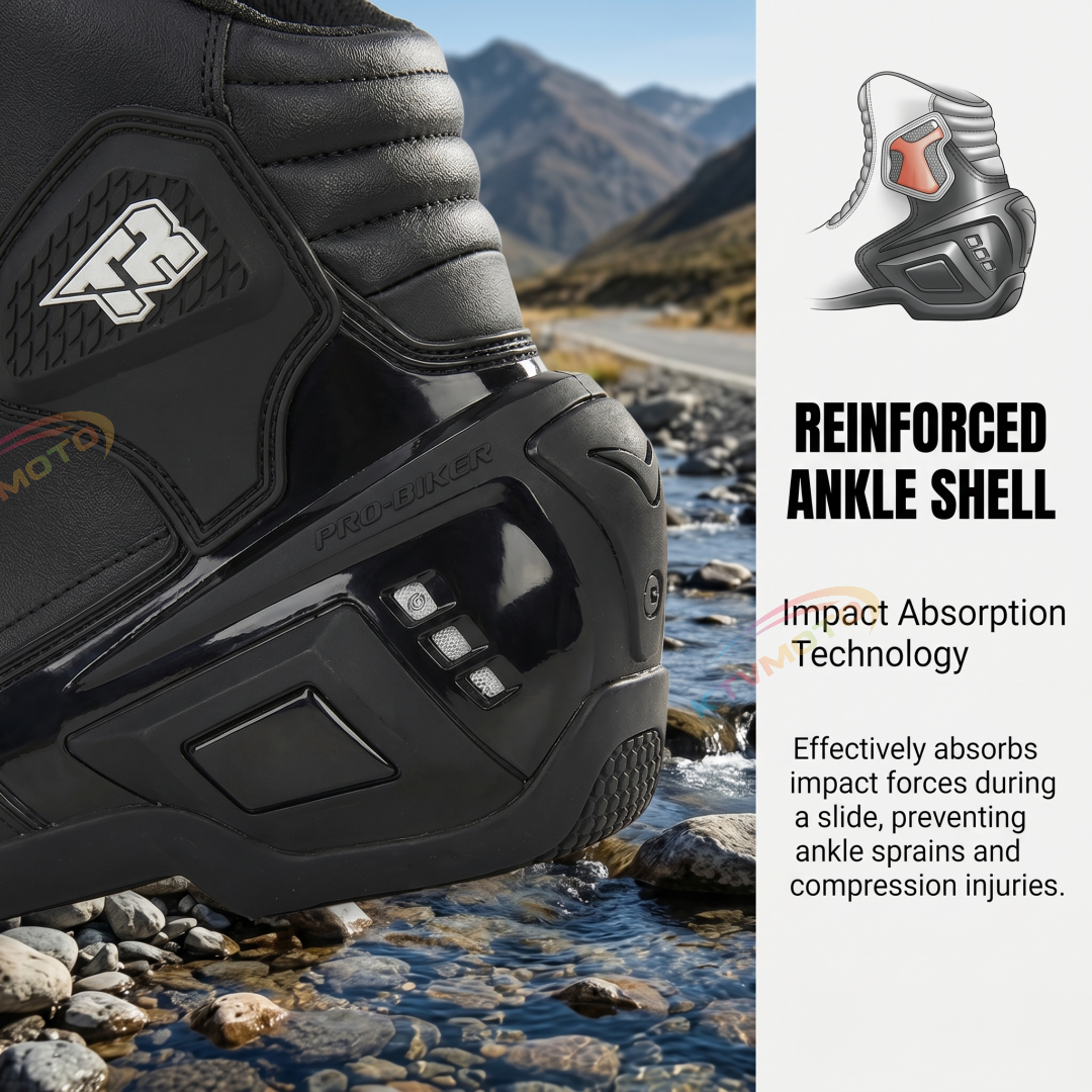 Professional Motorcycle Riding Boots – Sports Racing Boots-K61