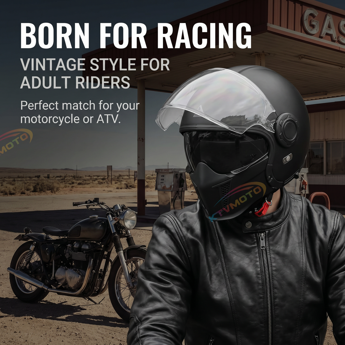 3-in-1 Modular Motorcycle Helmet- I01