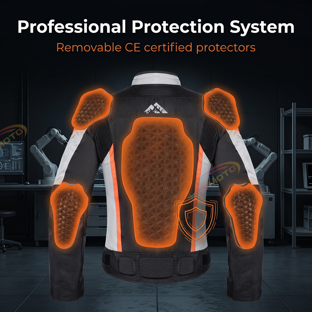 CE Motorcycle jacket riding suit-J68