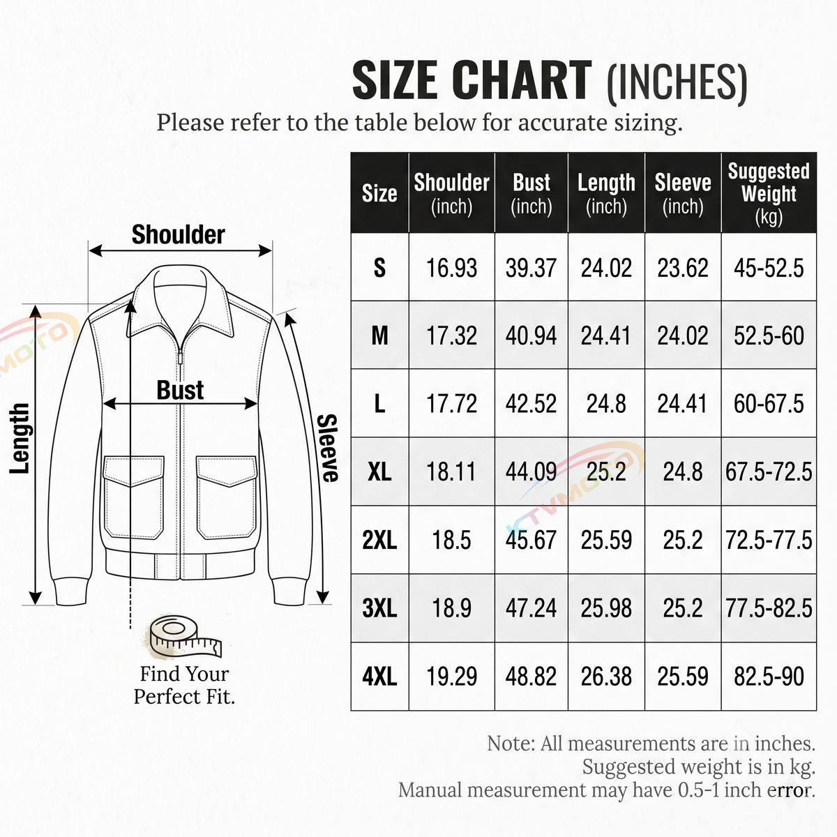 G1 Genuine Leather Bomber Jacket - A49