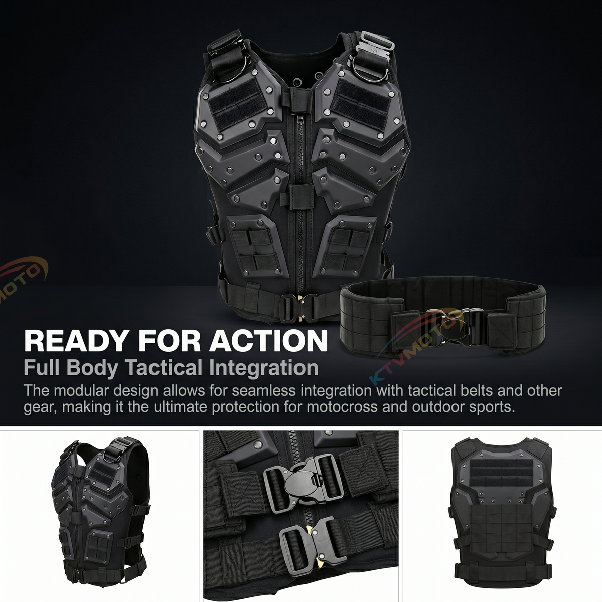Motorcycle riding armor-F22
