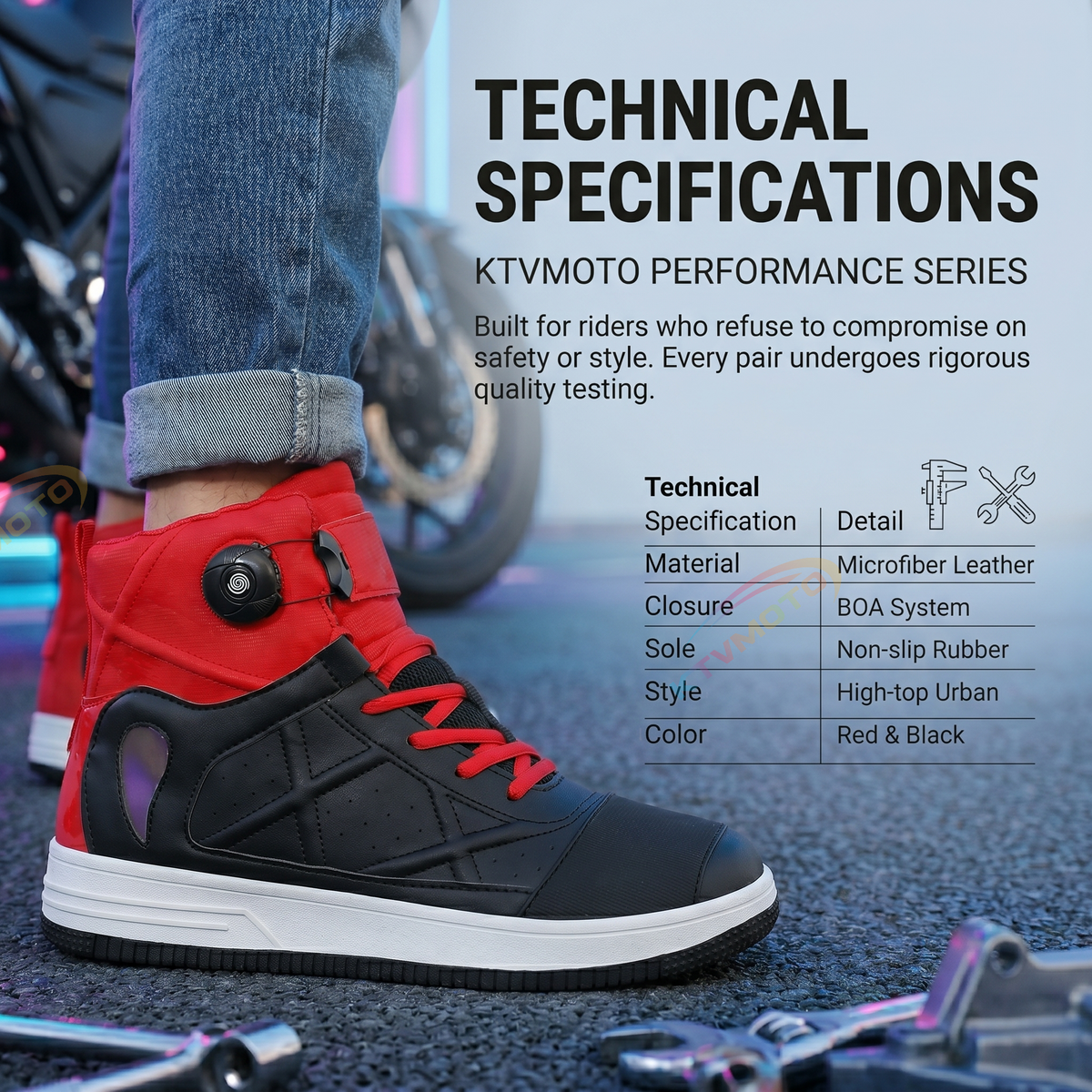 Motorcycle riding shoes-K113
