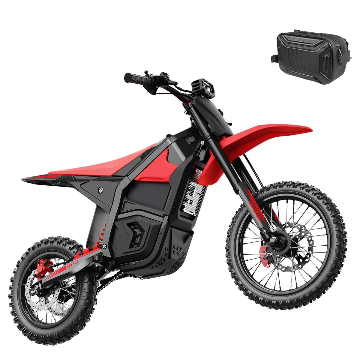 Electric Mini Dirt Bike for Teens & Adults  14"/12" Fat Tire 2600W with 48V 23AH Battery